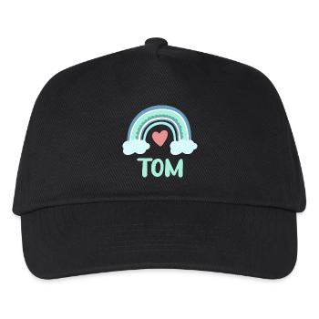 Tom Nom Rainbow Baby - Casquette de baseball Enfant - noir - Devant