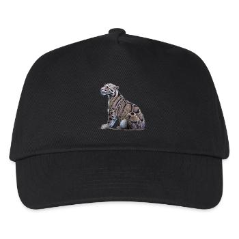 Clouded leopard - Kids’ Baseball Cap - black - Front