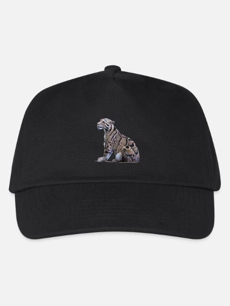 Nebelparder - Kinder Basecap - Schwarz
