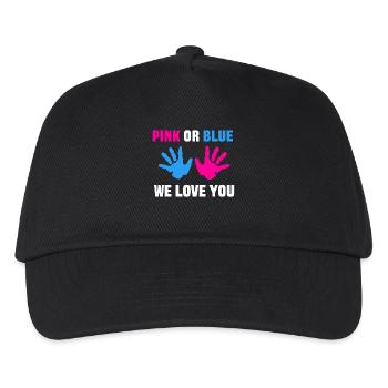Parents Grossesse Grossesse Déclaration Maman - Casquette de baseball Enfant - noir - Devant
