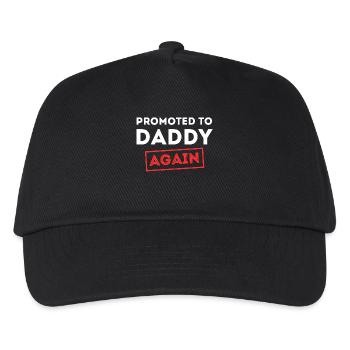 Pregnant Dad Family Happiness Parents Statement - Kids’ Baseball Cap - black - Front