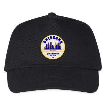 Brisbane Australien Skyline - Kinder Basecap - Schwarz - Vorne