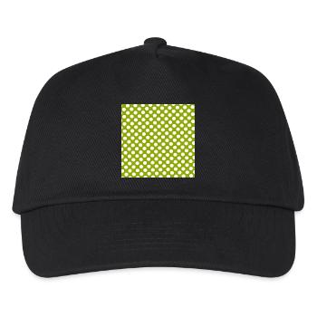 Green Background Texture Template Personalize - Kids’ Baseball Cap - black - Front