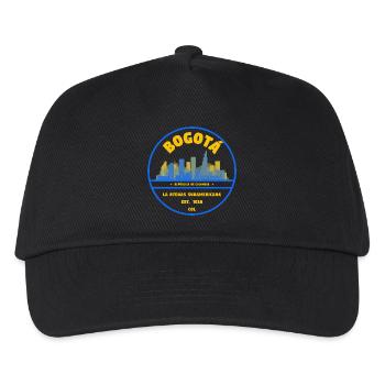 Bogotá Skyline Emblem - Kids’ Baseball Cap - black - Front