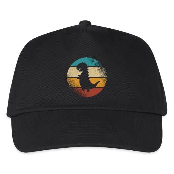 T-Rex - Casquette de baseball Enfant - noir - Devant
