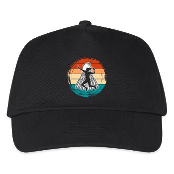 Badminton - Kinder Basecap - Schwarz - Vorne