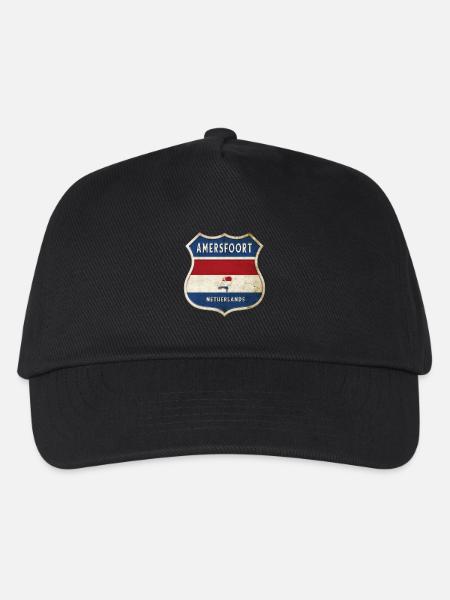 Amersfoort Niederlande Wappen Design - Kinder Basecap - Schwarz