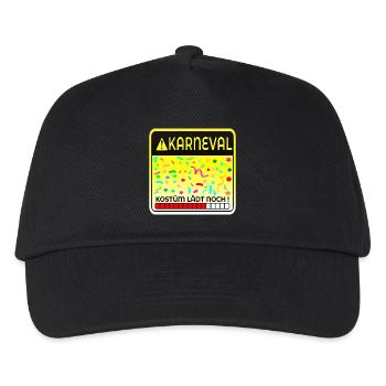 KARNEVALSKOSTÜME LUSTIG - COMPUTER - Kinder Basecap - Schwarz - Vorne
