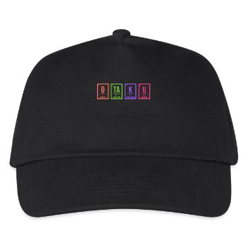 Otaku Popkultur Manga Anime Kanji Spruch Japanisch - Kinder Basecap - Schwarz - Vorne