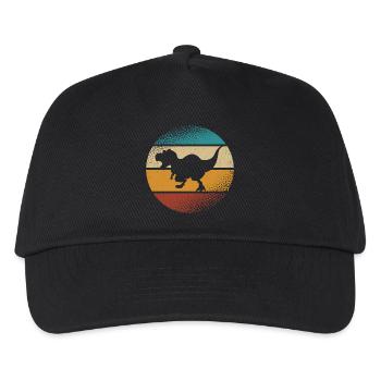 T-Rex - Casquette de baseball Enfant - noir - Devant