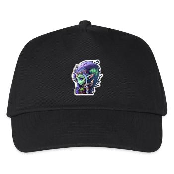 Elfe de la nuit - Casquette de baseball Enfant - noir - Devant