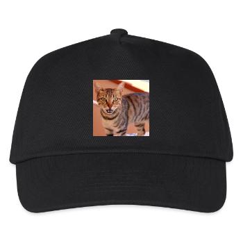 Chat chaton affiche chat carré affiche - Casquette de baseball Enfant - noir - Devant