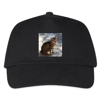 Chat chaton affiche chat carré affiche - Casquette de baseball Enfant - noir - Devant