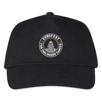 Capitol Crest Kinderkrebs Hoffnung - Kinder Basecap - Schwarz - Vorne