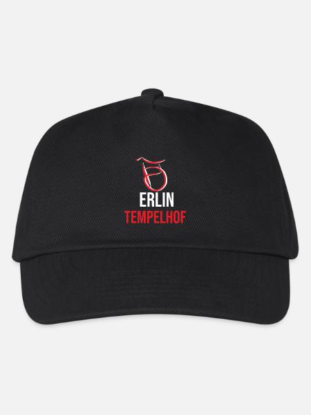 Berlin Tempelhof T-Shirt Tempelhof Hoodie - Kinder Basecap - Schwarz