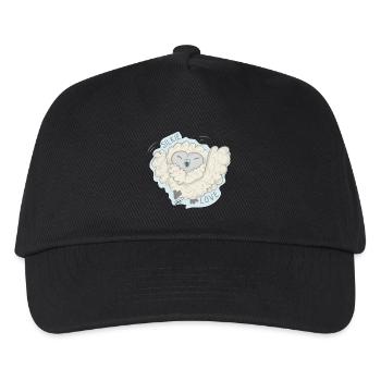 Lioba Seidenhuhn, Hurra - Kinder Basecap - Schwarz - Vorne