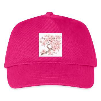 Fleurs de cerisier japonais - Casquette de baseball Enfant - fuchsia - Devant