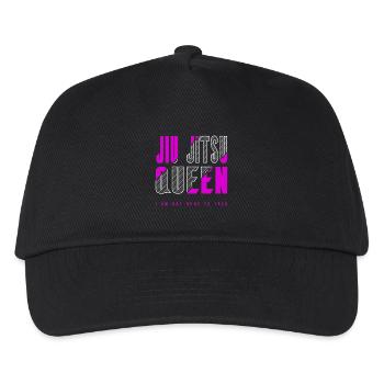 Jiu Jitsu Königin - Kinder Basecap - Schwarz - Vorne