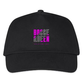 Bocce Queen - Kids’ Baseball Cap - black - Front