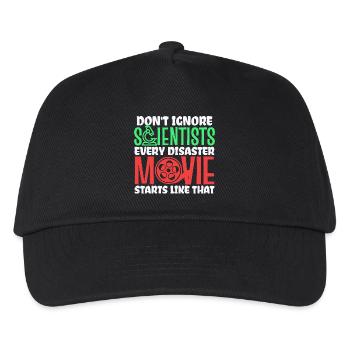Kino Filme Theater Movies Statement Dvd Abend - Kinder Basecap - Schwarz - Vorne