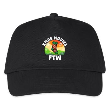 Movies Statement Movies Streaming Theatre Cinema Dvd - Kids’ Baseball Cap - black - Front