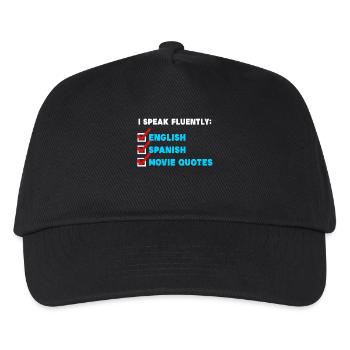 Cinema Night Movies Statement Movie Night Theatre - Kids’ Baseball Cap - black - Front