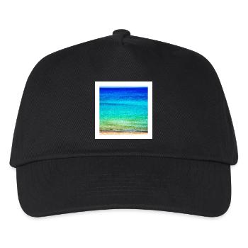 Mer - Casquette de baseball Enfant - noir - Devant