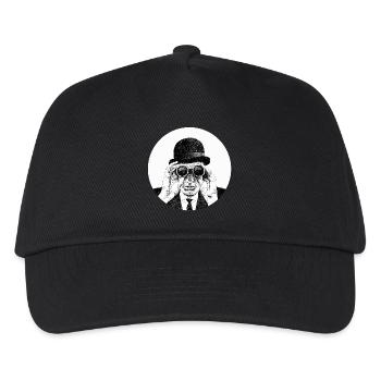 Spion - Kinder Basecap - Schwarz - Vorne