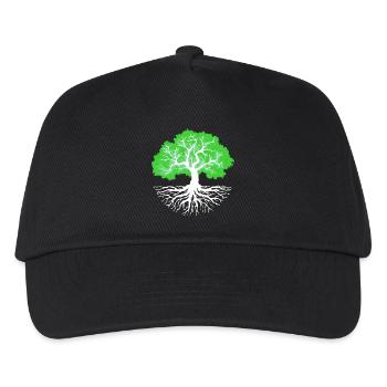 Nature Conservation Tree Nature Earth Environment Environmental Protection - Kids’ Baseball Cap - black - Front