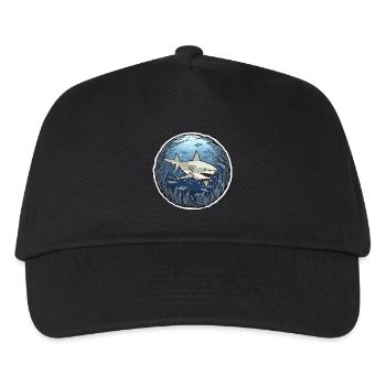 Shark Symphony - Kids’ Baseball Cap - black - Front