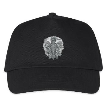Duck totem - Kids’ Baseball Cap - black - Front