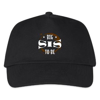 Sibling Love Big Brother Sis Statement - Kids’ Baseball Cap - black - Front