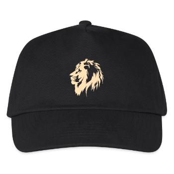King of the Cats (sable) - Casquette de baseball Enfant - noir - Devant