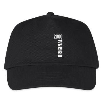 2000 2000 Limited Edition 2000 Anniversary Gift - Kids’ Baseball Cap - black - Front