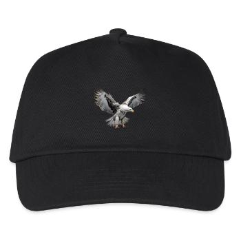 Eagle Majestic Bird of Prey Golden Eagle - Kids’ Baseball Cap - black - Front