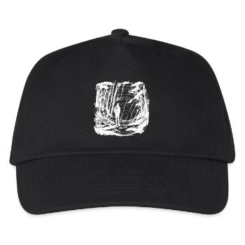 Let's go somewhere invert - Kids’ Baseball Cap - black - Front