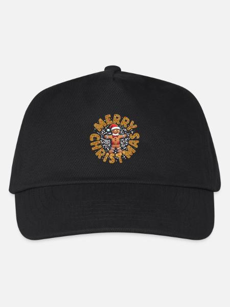 Frohe Weihnachten Design Vielseitige Feiertagsgrafiken - Kinder Basecap - Schwarz