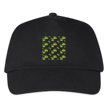 Delicious Mangoes - Pattern - Kids’ Baseball Cap - black - Front