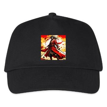 Krieger der Flammenklinge - Kinder Basecap - Schwarz - Vorne