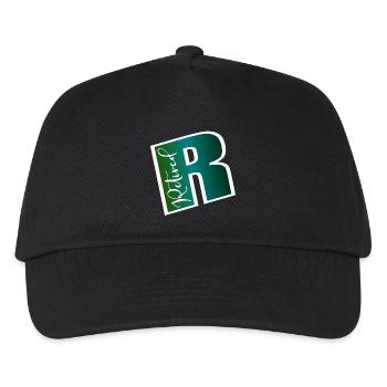 ADIEU EMPLOI - RETRAITE RETRAITE - Casquette de baseball Enfant - noir - Devant