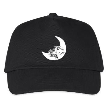 Whimsical kitten - Kids’ Baseball Cap - black - Front