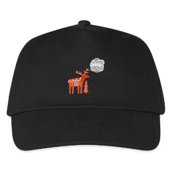 a very merry Christmas - Kids’ Baseball Cap - black - Front