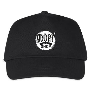 Adopt Don't Shop - Kids’ Baseball Cap - black - Front