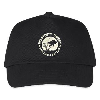 Théorie de la relativité - Bonne chance et malchance - Casquette de baseball Enfant - noir - Devant
