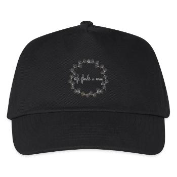 La vie trouve un chemin, Pissenlit - Casquette de baseball Enfant - noir - Devant