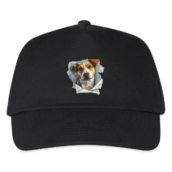 Dog Dogs Dog Head Dog Lovers Dog Owners - Kids’ Baseball Cap - black - Front
