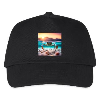 Underwater Crab - Kids’ Baseball Cap - black - Front