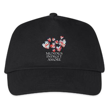 Mundus Indiget Amore E 260 - Casquette de baseball Enfant - noir - Devant