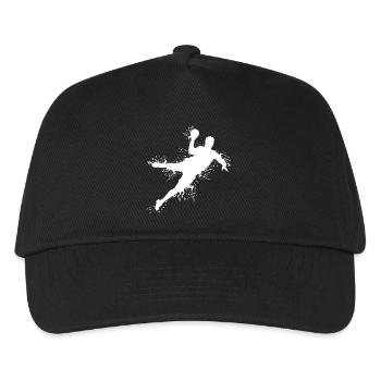 Handball Explosion Lancer Saut Lanceur Handball Joueur - Casquette de baseball Enfant - noir - Devant