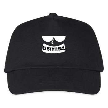 Je ne me soucie pas de la froideur de la déclaration - Casquette de baseball Enfant - noir - Devant